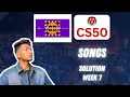 CS50 PSet 7 - Songs Walkthrough Step by Step for Beginners