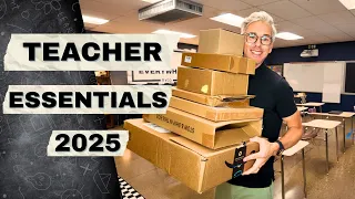 New Teacher Haul 2025 Classroom Essentials for a Fresh Start