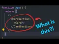 React - Nested Components Tutorial Childen props