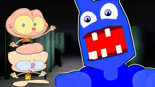 MONGO E DRONGO FORAM MAL na PROVA e o BANGUELA APARECEU - Roblox Mo's Academy (Mongo e Drongo)