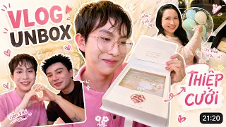 Unbox thiệp cưới của chị Viên Vibi | Khiết Đan #vlog #unbox