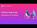Top 10 Python Interview Questions Answers with Practical Examples