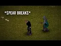 When you reach Spear lvl 10 in Project Zomboid
