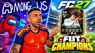 ¿AMONG US? FUT CHAMPIONS EQUIPO HUMILDE !!! EA FC 27 - DjMaRiiO