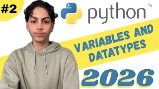 Python Tutorial for Beginners - Episode 2 Variables Data Types