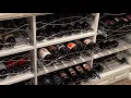Saint Louis Closet Co Must Have Accessories Pull-Out Chrome Wine Racks