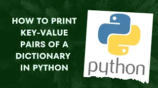 How to access dictionary elements using for loop