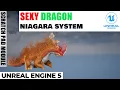 Niagara system spawn particle on static mesh with scratch pad script in unreal engine 5