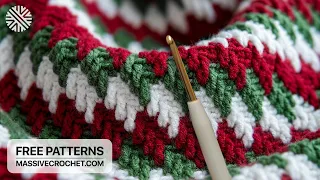 VERY EASY & LOVELY Crochet Pattern for Beginners!⚡️Crochet Stitch for Baby Blanket, Bag & Scarf
