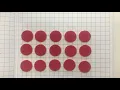Multiplication 1 using counters in an array and using a number line
