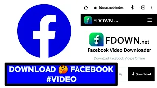 Download Facebook Facebook download FDOWN net