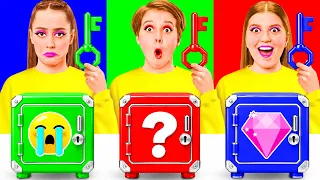 Resuelve El Misterioso Desafío De 1000 Llaves | Trucos Divertidos de Comida DaRaDa Challenge