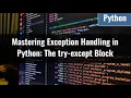 Python Exception Handling Explained in Hindi Try Except Else Finally with Real Example