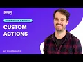 Conversational AI with Rasa Custom Actions