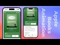 Apple Books Scroll Animation - Complex UI