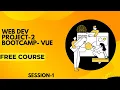 Full-Stack Web Development with Flask VueJS SQLite SESSION-1