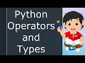 Python Beginner Tutorials 03 - Python Operators Arithmetic Operators in Tamil