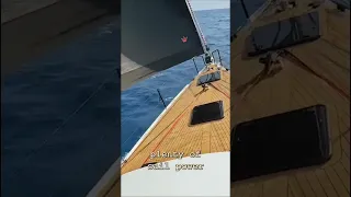 A quick look at the sailing setup on the Stem 50… #luxuryyachtlife #sailingyacht #sailing #luxury