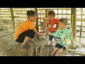 Download Lagu The new house is almost finished, the foster mother came to visit the new house.