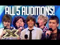 Download Lagu MAKING of ONE DIRECTION: all FIVE Auditions and FIRST as a group! | 10 Years of 1D | The X Factor UK