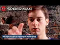 Download Lagu Peter Tests His New Powers Around Town | Spider-Man | With Captions