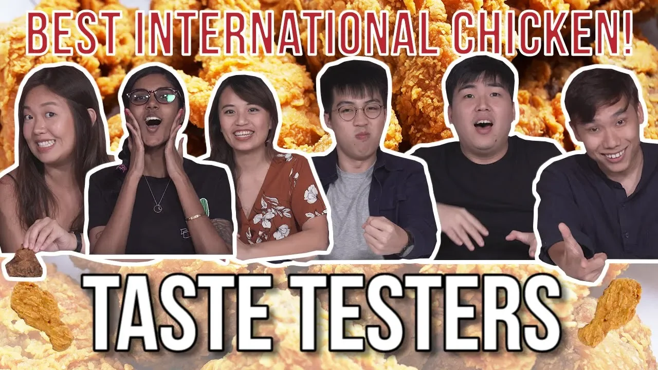 Best International Fried Chicken in Singapore   Taste Testers   EP 93