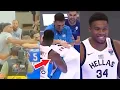 Download Lagu Larentzakis gets revenge on Giannis and slaps him after 25pts in 15mins vs Latvia