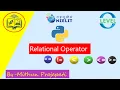 What is Relational Operator in Python in Hindi by - Mithun Prajapati