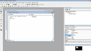 First Hello World Programme with Visual Basic 6 0