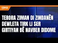 Ji ber axaftin û perwerdeya ziman, berdana girtiyan tê taloqkirin.