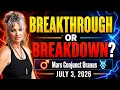 BREAKTHROUGH or BREAKDOWN Mars Conjunct Uranus July 3 2026
