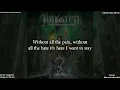 TUNGSTEN - ON THE SEA (LYRICS ON SCREEN)