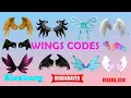 Cute Wings Codes Links Brookhaven Bloxburg Berry Avenue other games ROBLOX