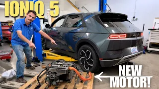 Hyundai IONIQ 5 Motor Replacement - How I Fixed An 8 000 Dealer Repair Myself