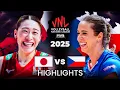 Download Lagu 🇯🇵 JAPAN vs CZECHIA 🇨🇿 | HIGHLIGHTS | Women's VNL 2025