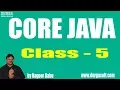 Learn Core Java Programming Tutorial Online Training by Nagoor Babu Sir On 07-03-2018