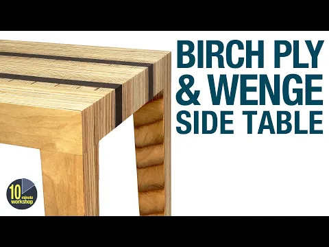 Download MP3 Birch Plywood & Wenge Side Table [Video #369]