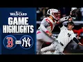 Red Sox vs Yankees AL Wild Card Game 3 Highlights 25 MLB Highlights