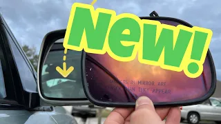 Mirror glass replaced