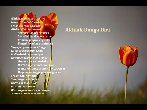 Download MP3 Nasyid Lawas Akhlak Bunga Diri by Bilal Voice