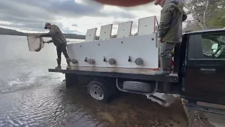 NH Fish and Game Department Fall Stocking of Brook Trout