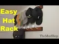 How to make a Hat Rack - Easy