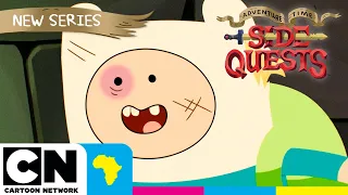 Finn Returns to His Childhood Dungeon | NEW Adventure Time: Side Quests | Cartoon Network Africa