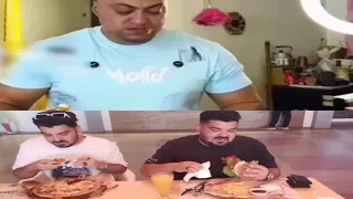 البتنجان اخد البرجر ف حته تانيه    تامر الجيار ياولاد اللعيبه  حسن وحسين  تامر الجيار  دندنها