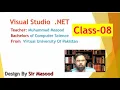 Visual Studio Net Class 8 Sir Masood Date and Time Timer ProgressBar in Wndow Form Application