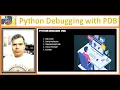 46 Python Debugging with pdb module breakpoints set trace next step quit Rajiv