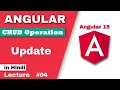 Update Operation in Angular using PHP Crud Operation using PHP in Angular Rest API using PHP