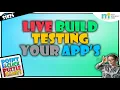 How to RUN a LIVE BUILD TEST of your APP using SOLAR2D