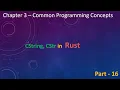 ch3 part 16 - rust string types CString CStr