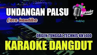 Download UNDANGAN PALSU ( CACA HANDIKA ) || KARAOKE DANGDUT MP3